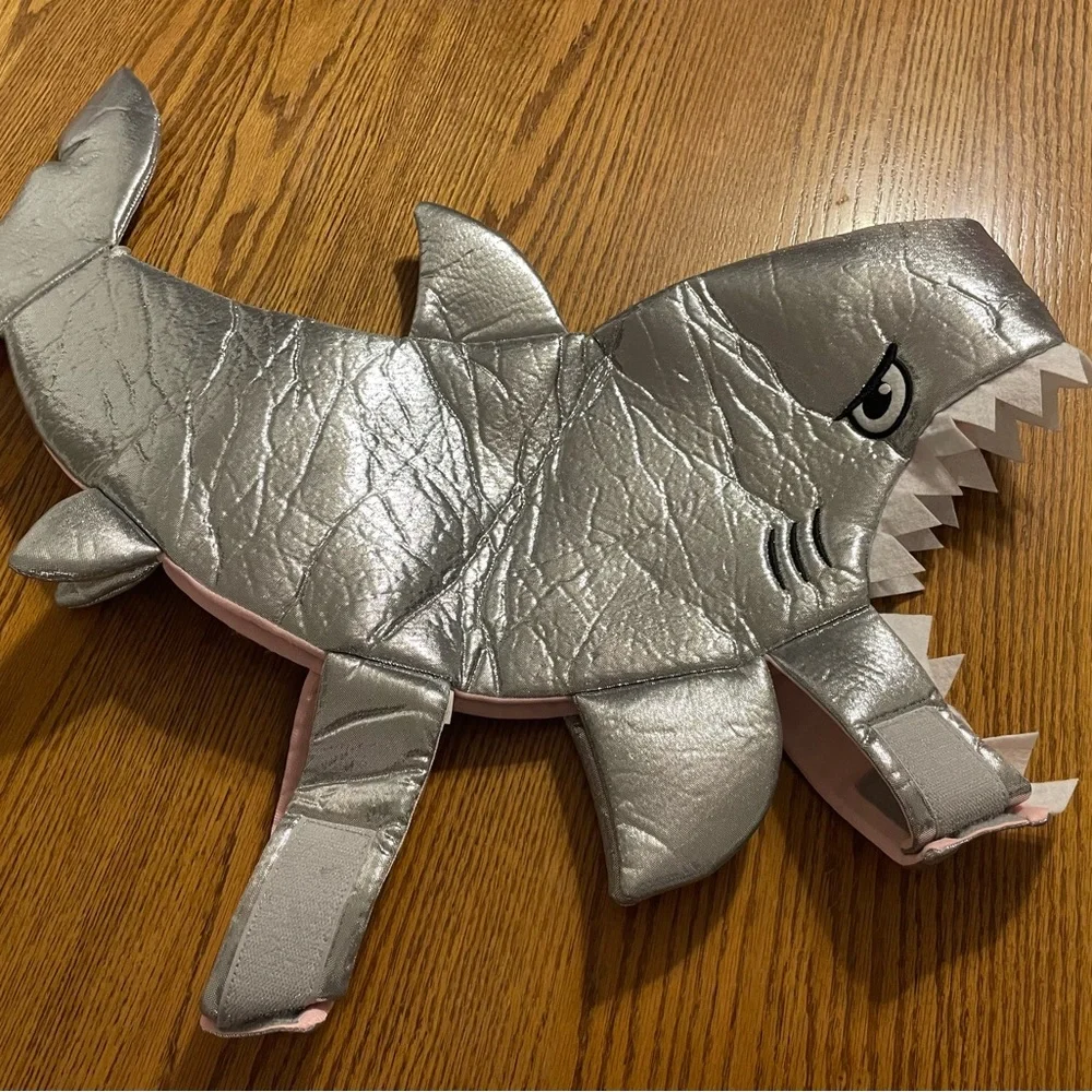 Halloween Shark dress up dog costume